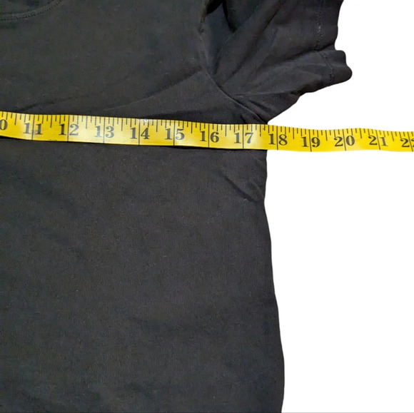 Madewell T-shirt Dress Black Quality Casual Wear Neutral Size XS - Picture 3 of 5